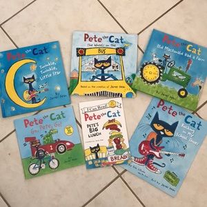 Pete the Cat kids books (6 total)